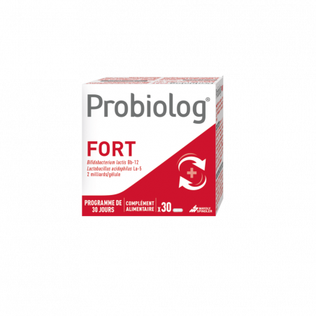 PROBIOLOG FORT COMPLEMENT ALIMENTAIRE 30 GELULES