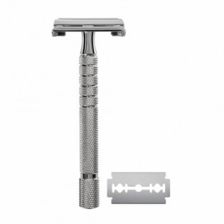 Butterfly Safety Razor + 10 Vitry Blades 