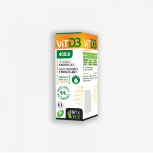 Green Health Vitamin D3 400IU - DROPS 15ml