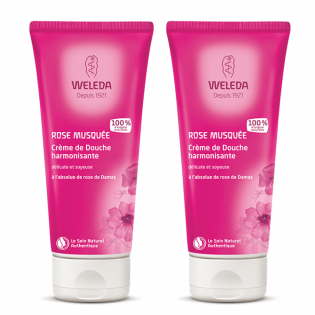WELEDA DUO Relaxing Shower Cream with Lavender. Tube 2x200ml