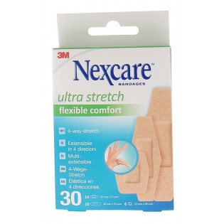 3M NEXCARE COMFORT 360° 30 PANSEMENTS ASSORTIS