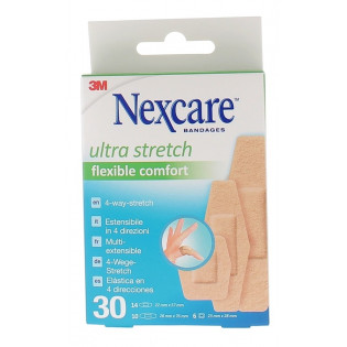 3M NEXCARE COMFORT 360° 30 PANSEMENTS ASSORTIS