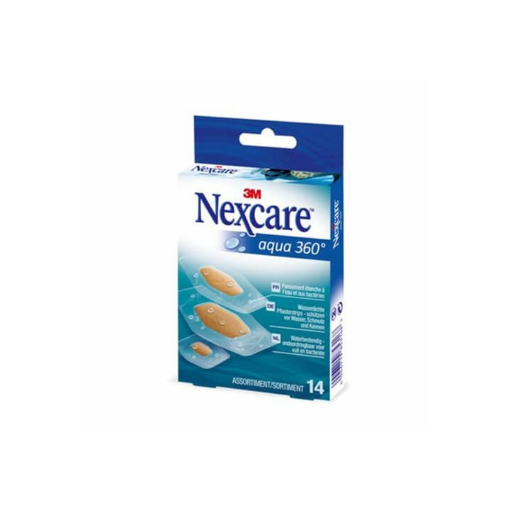 3M Nexcare Aqua 360° 14 Assortiments 