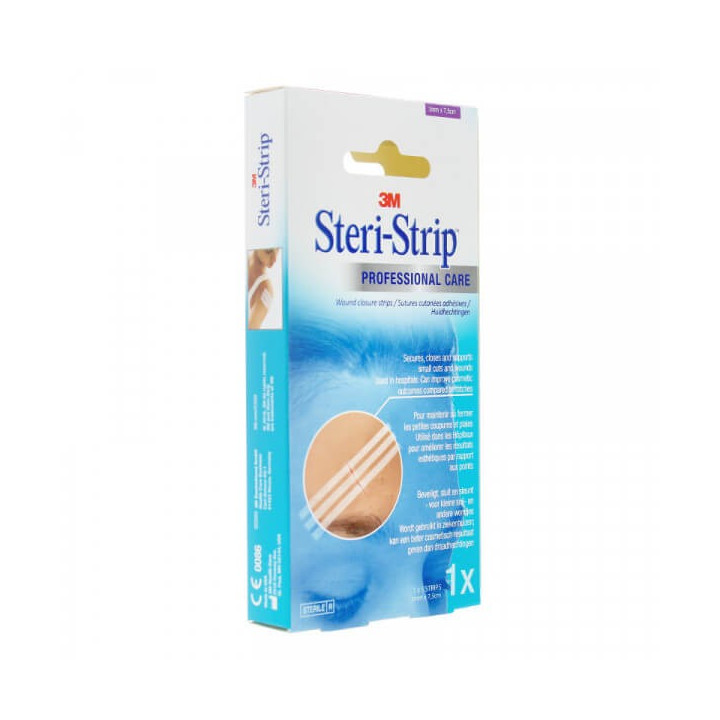 3M Stéri-Strip 6 mm x 10 cm 10 Strips 