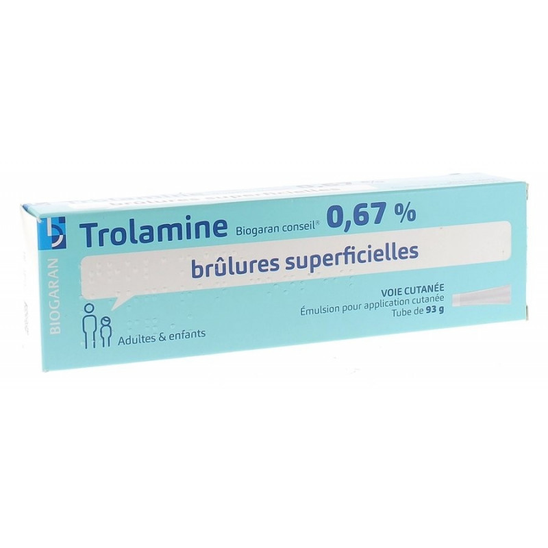 Trolamine Biogaran emulsion 93g tube