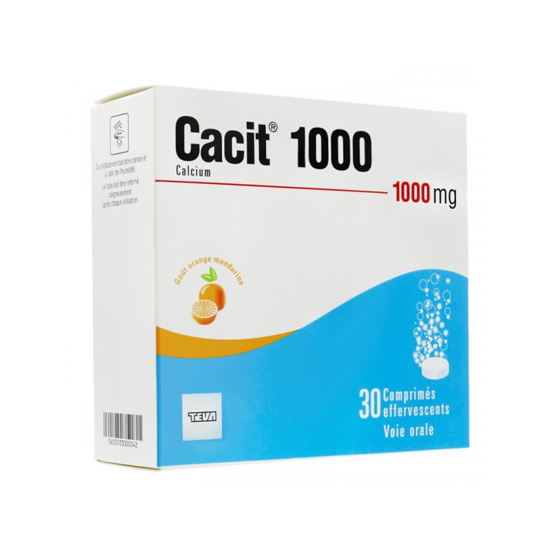 Cacit 1000 mg 30 effervescent tablets 