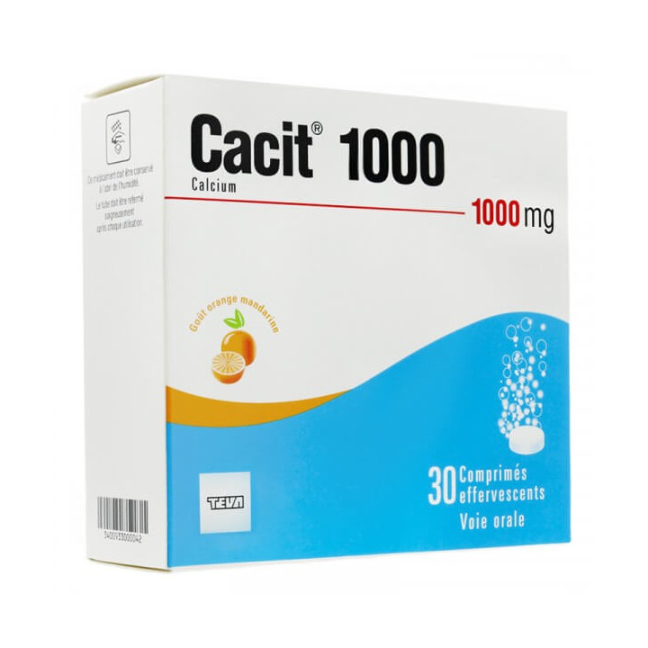 Cacit 1000 mg 30 effervescent tablets 