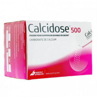 Calcidose 500 mg 60 sachets 