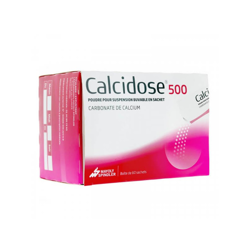 Calcidose 500 mg 60 sachets 