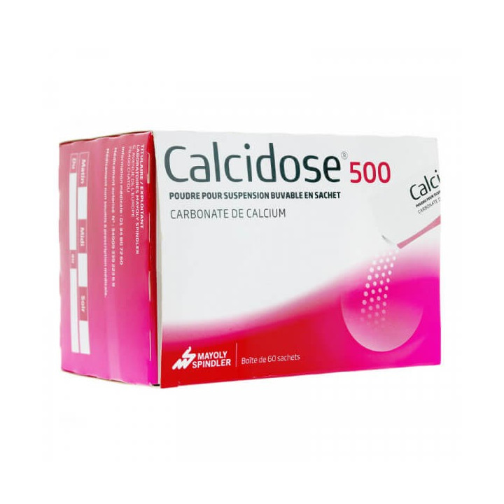 Calcidose 500 mg 60 sachets 