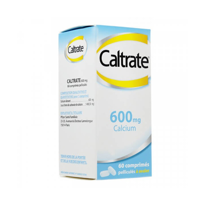 Caltrate 600 mg 60 tablets 