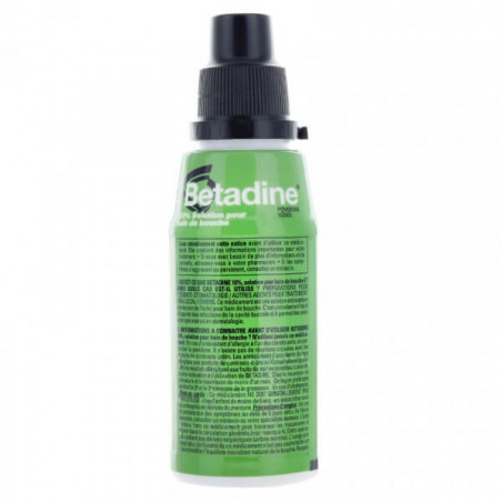 Betadine Mouthwash Solution 10% 125 ml