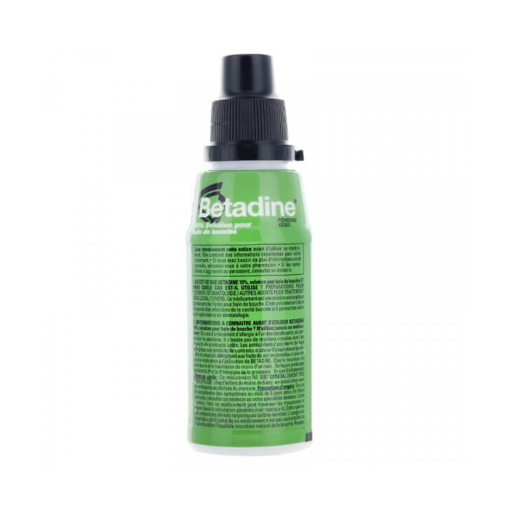 Betadine Mouthwash Solution 10% 125 ml