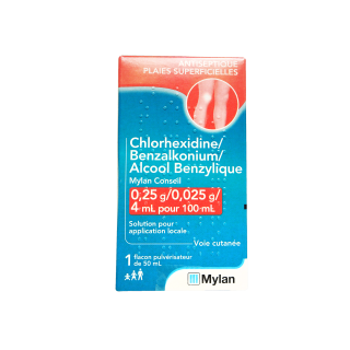 Antiseptique 50 ml Mylan Conseil 