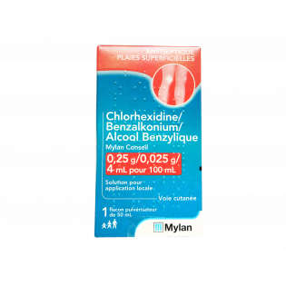 Antiseptic 50 ml Mylan Conseil 