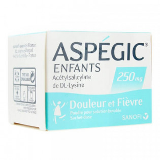 Aspegic Children 250 mg 20 sachets 