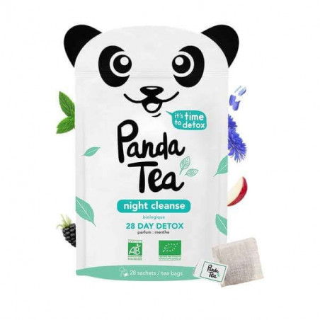 Panda Tea Night Cleanse Detox 28 teabags 