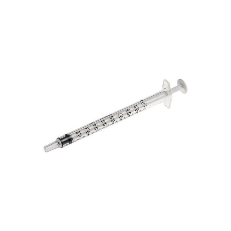 BD Plastipak 303172 Luer Tuberculin 1 ml Without Needle 120 pieces