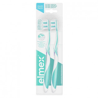 Elmex Sensitive Professional Brosses à Dents Extra Souple Lot de 2