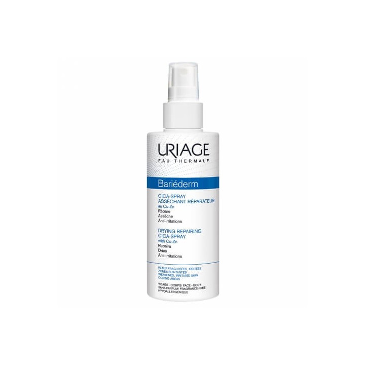 Uriage Bariéderm Cica-Spray Asséchant Réparateur 100 ml