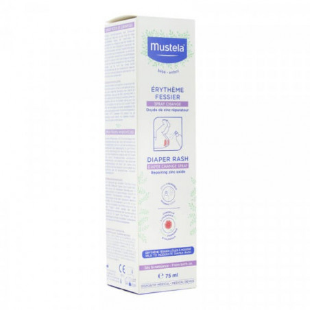 Mustela Spray Change Erythème Fessier 75 ml