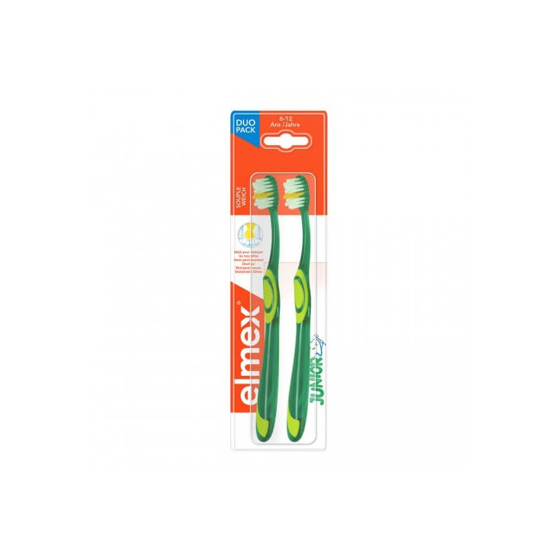 Elmex Junior Toothbrush 6-12 years Set of 2