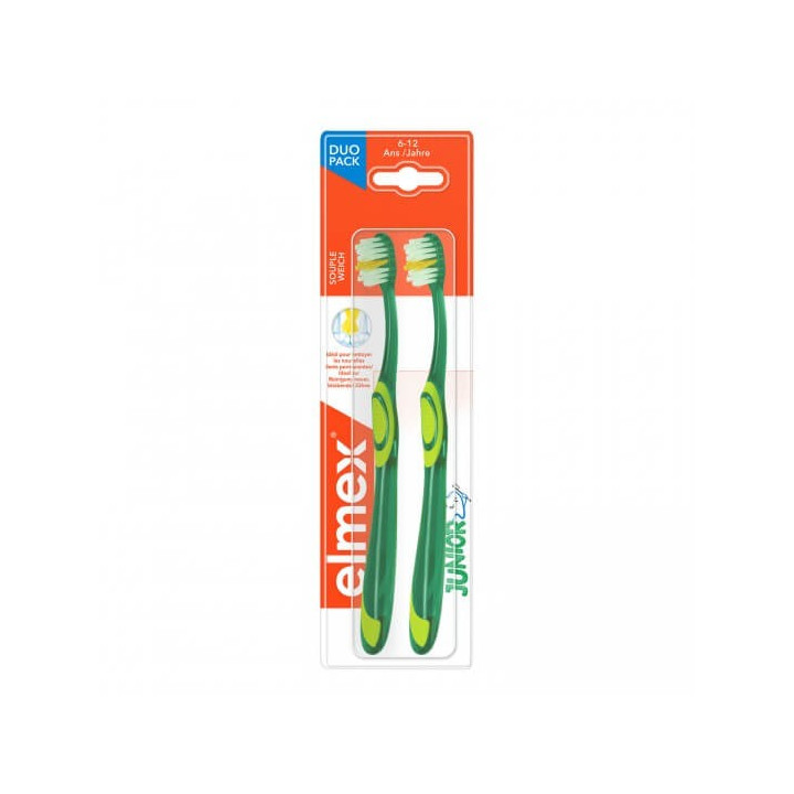 Elmex Junior Toothbrush 6-12 years Set of 2