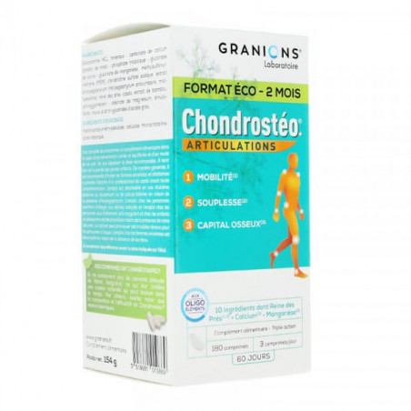 Granions Chondrostéo Articulations 180 tablets 