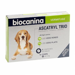 Ascatryl trio dog box of 2 tablets