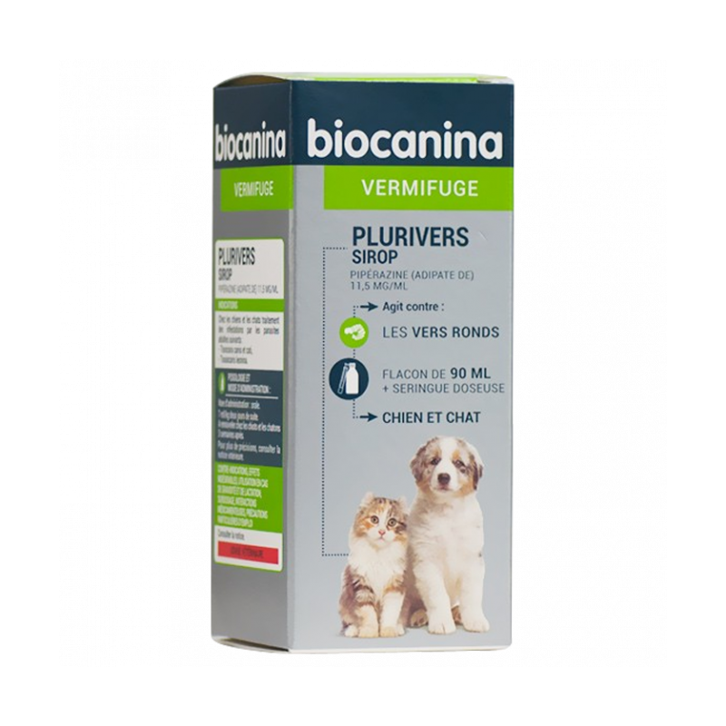 Plurivers sirop Biocanina 90ml