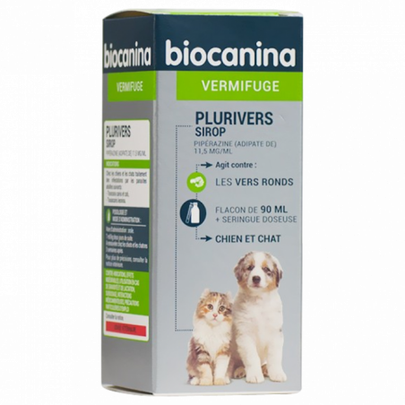 Plurivers sirop Biocanina 90ml