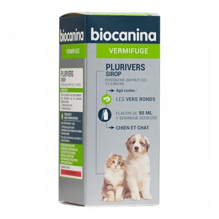 Plurivers sirop Biocanina 90ml