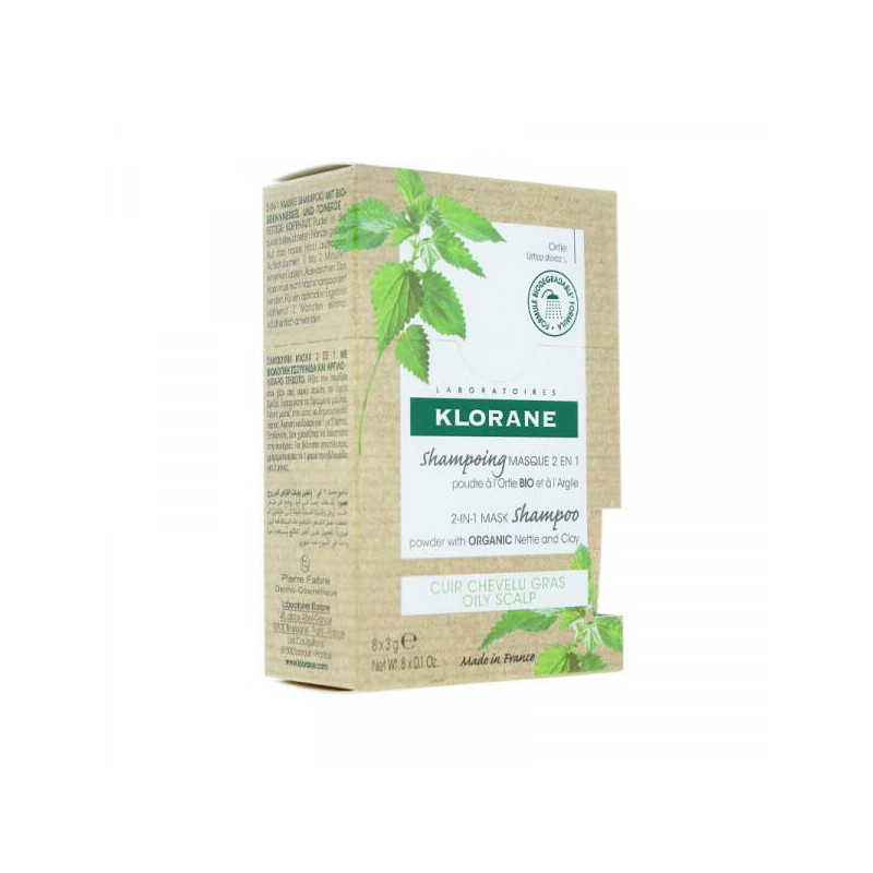 Klorane Shampoo Mask 2 in 1 8x3g