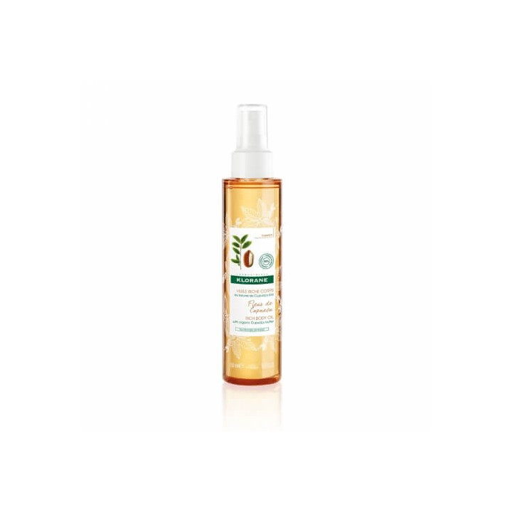 Klorane Rich Body Oil Cupuaçu Flower 150 ml
