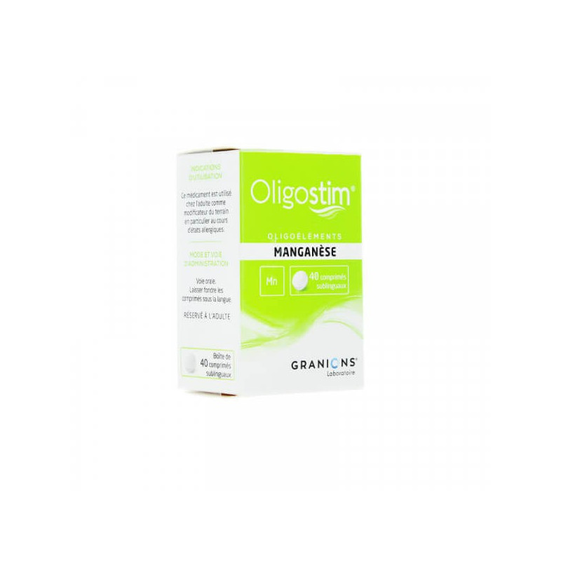 Oligostim Manganese 40 sublingual tablets 
