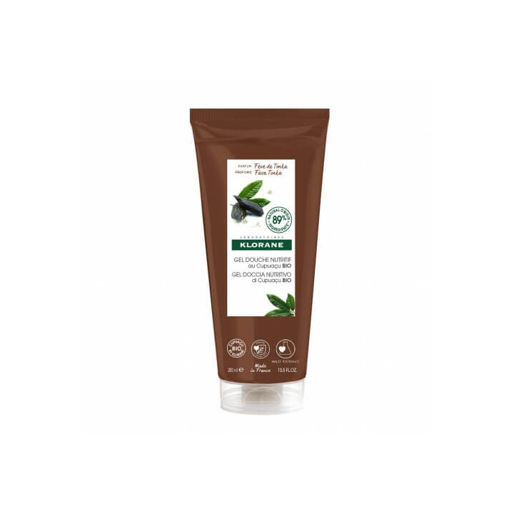Klorane Gel Douche Nutritif Parfum Eau de Tiaré 200 ml