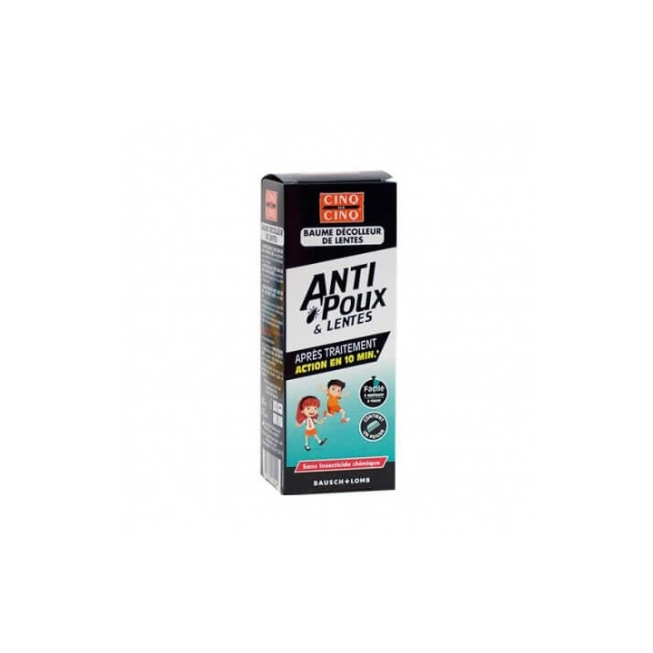 Cinq sur Cinq Baume Décolleur de Lentes 60 ml + Peigne 
