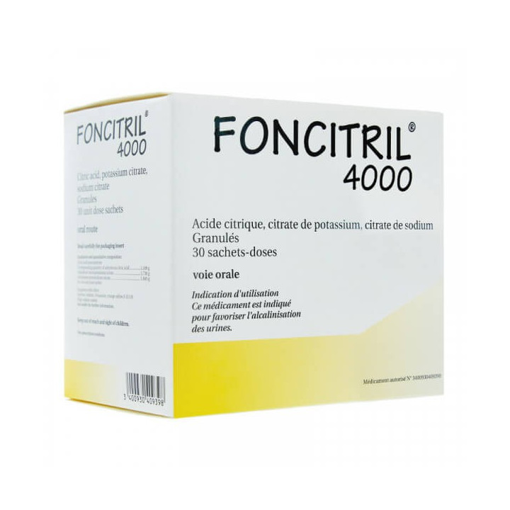 Foncitril 4000 30 sachets-doses 