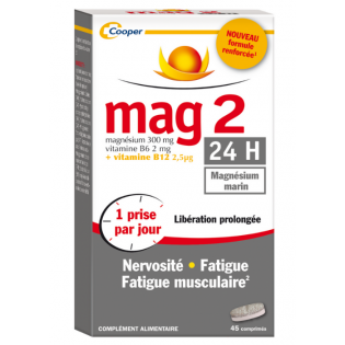 Mag 2 24H box of 45 tablets