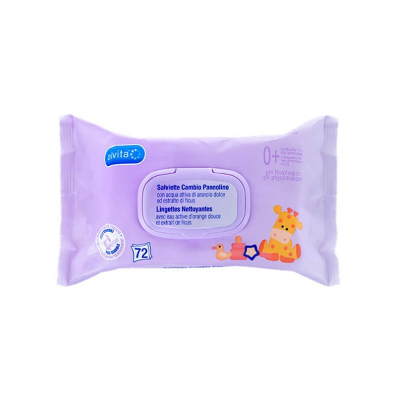 Alvita Baby Wipes x72