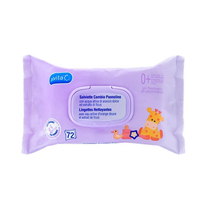 Alvita Baby Wipes x72