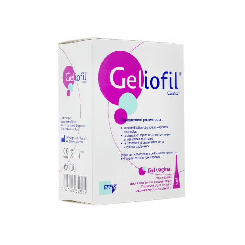 Geliofil Vaginal Gel 7 Doses of 5 ml
