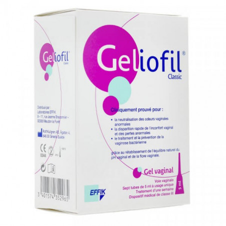 Geliofil Gel Vaginal 7 Doses de 5 ml