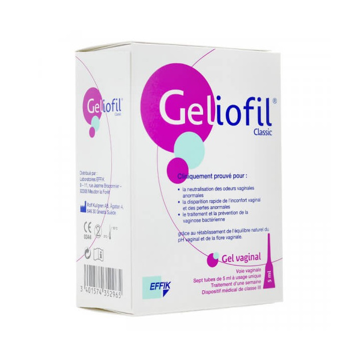 Geliofil Gel Vaginal 7 Doses de 5 ml