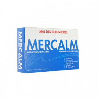 Mercalm 15 tablets 