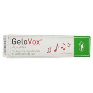 Gelovox 20 pastilles 