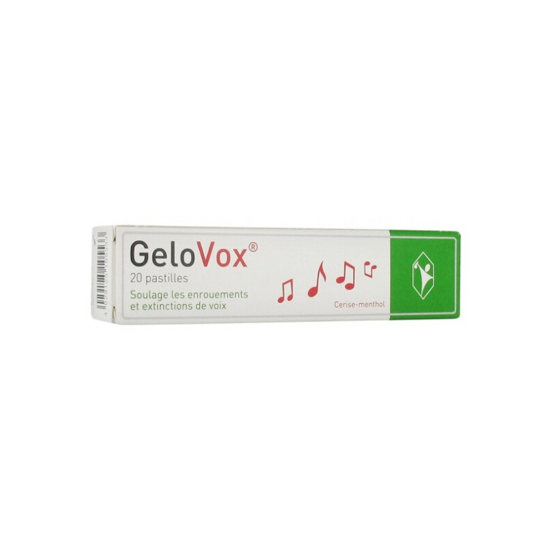 Gelovox 20 pastilles 