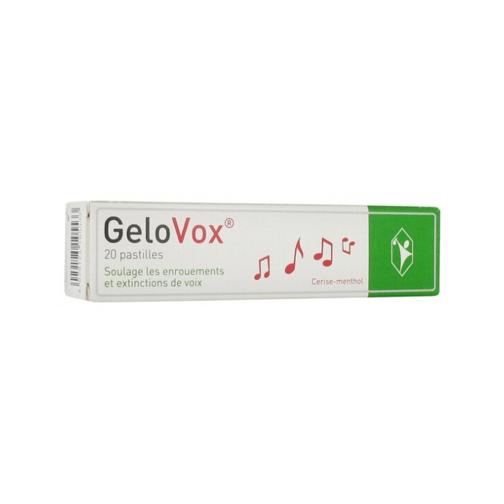 Gelovox 20 pastilles 