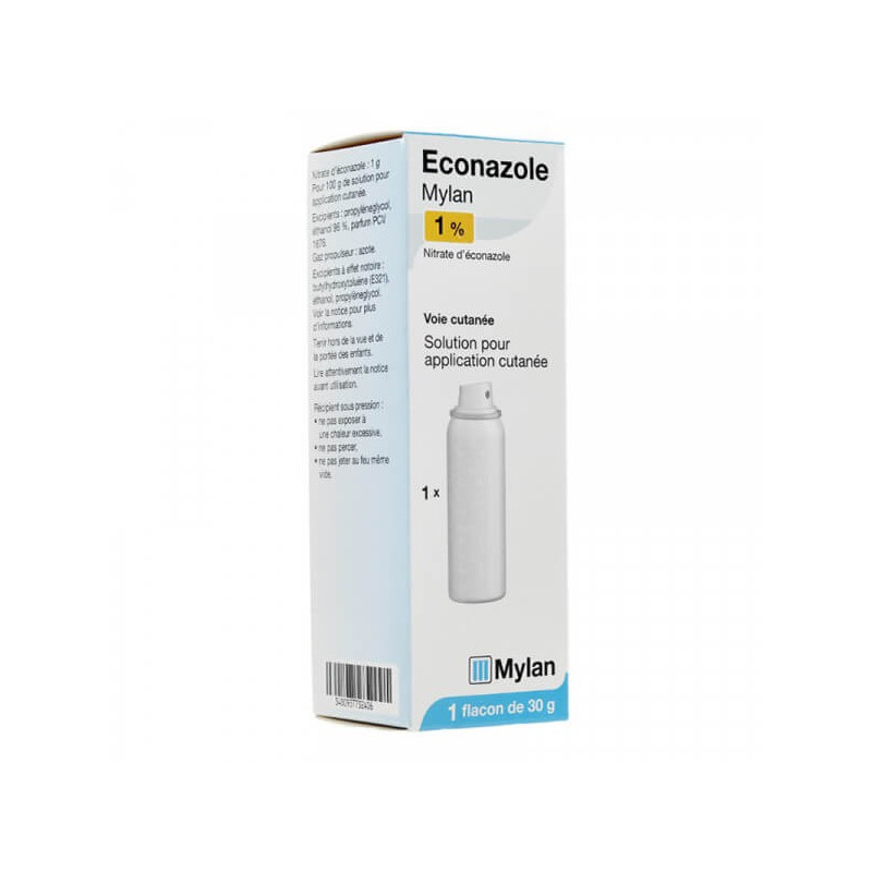 Éconazole 1% Solution Mylan 30 g