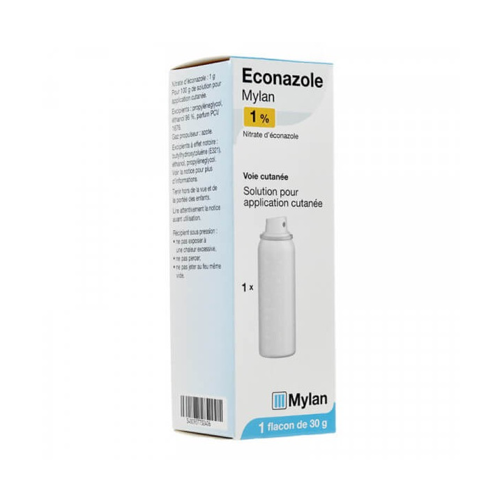 Éconazole 1% Solution Mylan 30 g
